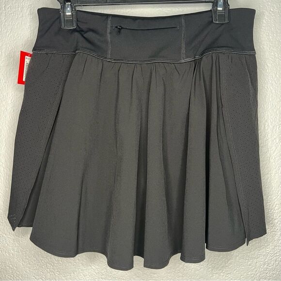 New! Spanx Get Moving Black Women’s Pull On Skort Size XL Tennis Walking Active - Picture 3 of 11